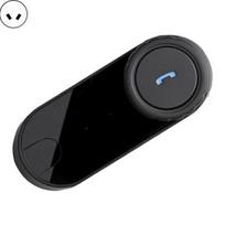 Su „Bluetooth“ suderinamos vidinės telefono ausinės, 3 žmonių perjungiamos domofono ausinės, tvirtinamos prie galvos AU Plug juoda