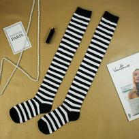 Japanese-Style High-Top Lace Knit Over-the-Knee Thigh High Cotton Socks and Leg Warmers for Women