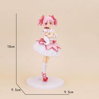 22cm Puella Magi Madoka Magica Anime Figure Kaname Madoka Action Figure Cute And Charming Akemi Homura Figurine PVC Collection Model Playthings