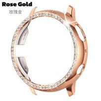 Diamond PC Screen Protector Case For Samsung Galaxy Watch Active 2 40mm 44mm Thin Bumper Shell Cover For Galaxy Watch Active 2 Accessories Samsung Active 2 44mm