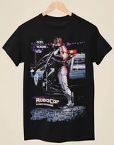 Robocop - Movie Poster Inspired Unisex Black T-shirt Tops Tees Unisex S