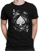 Ace Spade Fun Spade Ace Poker Casino Wsop Card Royale Unisex T-Shirt S