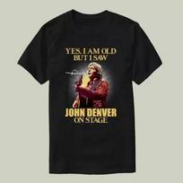 I Saw John Denver Retro Signed Country Classic T-Shirt Size S-5XL Unisex T-Shirt XXL