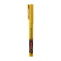 Touch Up Pen Smooth Writing Metallic Pigment Marker with Thickened Fiber Tip Elastic Buffer Glass Paint Pen auksinė