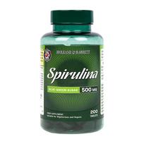 H&B spirulina 500 mg, 200 tablečių