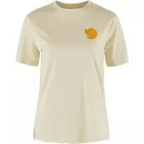 Fjällräven Women's T-Shirt Walk With Nature Chalk White