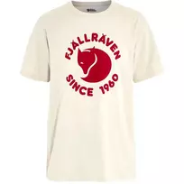 Fjällräven vyriški marškinėliai Relaxed Fit Chalk White