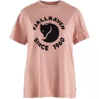 Fjällräven Women's Relaxed Fit Short Sleeve T-Shirt Chalk Rose