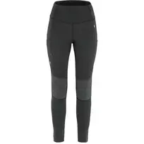 Fjällräven Abisko Varm Trekking Tights Women's Black-Iron Grey