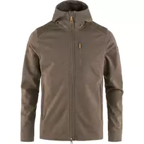 Fjällräven Keb Fleece Hoodie Vyriškas Suede Brown