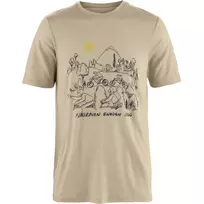Fjällräven Hoja Lugnt Wool T-Shirt Men's Fossil