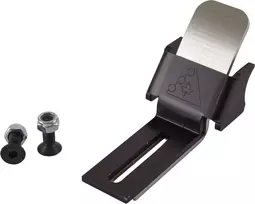 Trynyty Bender Fender Pro Scooter Brake - Juodas, iš didelio stiprumo plieno, 2 varžtų montavimas