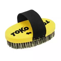 Toko Base Brush Oval Steel Wire – Šepetys slidžių ir snieglenčių pagrindui
