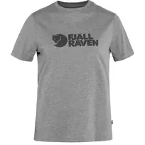 Fjällräven Logo Tee Women's Grey Melange