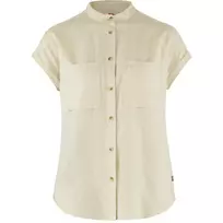 Fjällräven Övik Hemp SS Women's Shirt Chalk White