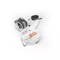 Silva Arc Jet Left-Handed Thumb Compass - Black