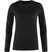 Fjällräven Abisko Wool LS Women's Base Layer Top Black