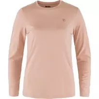 Fjällräven Abisko Wool LS Women's Base Layer Long Sleeve Crew Neck Chalk Rose