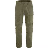 Fjällräven Abisko Hybrid Trail Zip-Off Vyriškos konvertuojamos žygio kelnės, laurų žalia