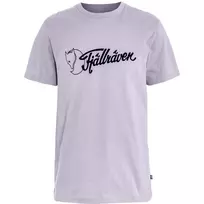 Fjällräven Men's T-Shirt Archive Logo Lavender Mist