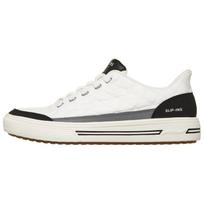 Skechers ArchFit Arcade Vyriški kvėpuojantys palaikantys riedlenčių batai Balti 183227-WBK 39.5