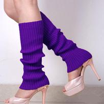 Winter Warm Knitted Leg Warmers Loose Style Lady Boot Knee Stockings Leggings Warm Boots Leg Punk Solid Black Cool Long Socks 35-39