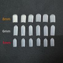 20Pcs Silicone End Caps For 5/6/8mm Plastic Boning Corset Sewing Accessories Tips 100pcs