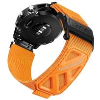 Nylon Watch Strap Compatible with Garmin Instinct Fenix 7X 6X 5X 3 HR/Instinct 2X Solar 3 Enduro Quatix Tactix - 26mm 51mm 50mm 26MM oranžinė
