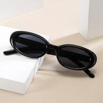 Oval Sunglasses Y2K Style Women Men Steampunk Sports Rice Nail Design Sun Glasses Fashion Eyewear Vintage Shades Eyeglasses