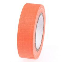 UV reaktyvioji juosta Blacklight Fluorescent Tape Šviečia tamsoje Neon Gaffer oranžinė