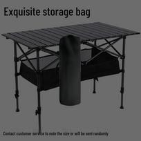 Height-Adjustable Portable Outdoor Picnic Table and Chair Set
