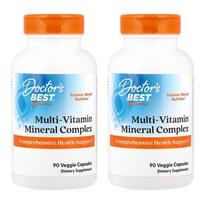 Doctor's Best Multivitamin with Vitashine D3 & Quatrefolic, 90 Veggie Capsules, 2-Pack 90 pcs - 2 ea