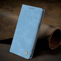 Odinis telefono dėklas-piniginė su magnetiniu užsegimu, skirtas Motorola Moto G67 G57 G06 G86 G15 Power G56 G05 G85 G75 G55 G45 G35 Motorola Moto G57 brown