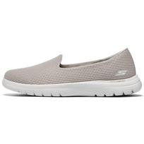 Skechers On-The-GO Flex ASPIRE Moteriški Tinklelio Patogūs Kasdieniai Žemi Laisvalaikio Batai Pilki 136504-TPE 36.5