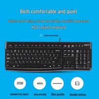 Logitech K120 Full-Size Wired Keyboard