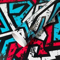 1Roll Graffiti Painting Car Films for Auto Body Hood Rearview Mirror DIY Motorcycle Bicycle Skateboard Waterproof Vinyl Wrapping 150x30CM
