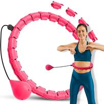 Slimming Hula Hoop With Adjustable Weight And Smart Studs