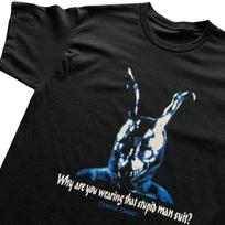 DONNIE DARKO  kodėl tu dėvi tą kvailą vyrišką kostiumą  FILMO UNISEX MARŠKINĖLIAI S