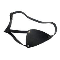 Medievals Knights Pirate Eye Patches Ranaissance Costume Accessories Pu Leather Pirate Eyepatch Eye Mask for Halloween