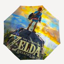 1pc The Legend of Zelda Automatic Open/close Folding Portable Umbrella with 8-Rib Structure for Women/Men, All-Season Use  a0901148