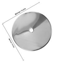 Induction Cooker Sinking Ring 28.5cm Stainless Steel Thickened Anti Overflow Hot Pot Table Repair Ring Induction Plate Adapter
