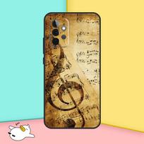 Muzikos natos simbolis Fortepijono dėklas Samsung Galaxy A15 A55 A35 A52 A32 A12 A16 A26 A36 A56 A53 A33 A13 A14 A34 A54 A17 Samsung A32 5G