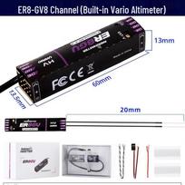 RadioMaster ER8 GV ELRS PWM Receiver