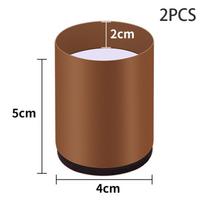 Heavy Duty Solid Steel Bed Risers Square Round Furniture Lifts For Beds Desks Sofas Chairs