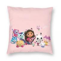 Gabbys-Funda De Almohada Para Casa De Muñecas, Cubierta De Cojín Con Estampado De Doble Cara, Decoracin Para El Hogar Peach skin 18*18(CM)-1Pcs