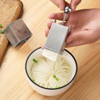 Kūrybiškas nerūdijančio plieno tofu presas, pjaustyklė, smulkintuvas, tofu gaminimo forma, rinkinys, pasidaryk pats tofu pjaustyklė, virtuvės įrankiai