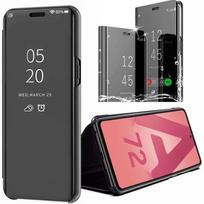Protective Case - PROSHOP - Samsung Galaxy A72 - Rigid - Fashion Mirror - Black juoda