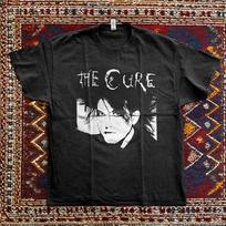 NAUJAS The Cure Robert Smith Marškinėliai Trumpomis Rankovėmis Juodi Medvilniniai Marškinėliai Dydis S-5XL Unisex Marškinėliai XL