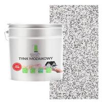 Resin mosaic plaster light gray class 1 frost-resistant mosaic 7 kg
