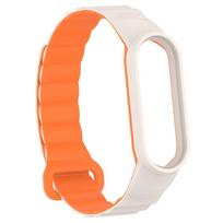 Magnetic Silicone Strap for Xiaomi Band 7 6 5 4 3 Replacement Wristband with Case Bracelet correa Smartband For Miband 3 4